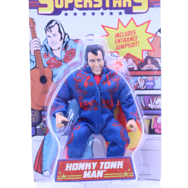 WWE Superstars Honky Tonk Man Mattel Retro Figur OVP | Hoppla-Stuff